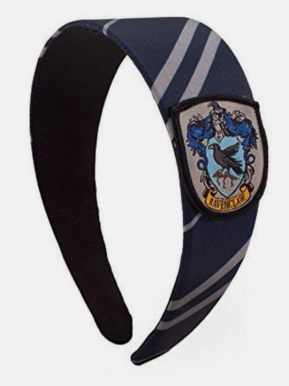 Ravenclaw Crest Blue Striped Headband